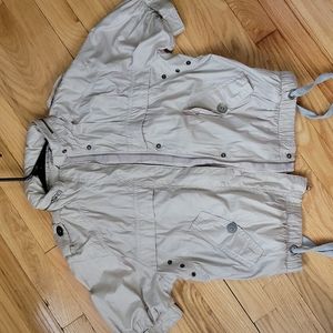 Stella MacCarthey tan cropped jacket S